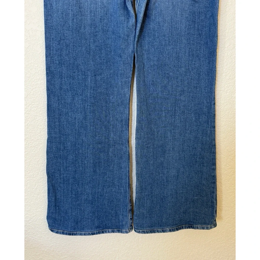 Emerson Fry Twin Doves Treasure Jeans Womens Size 28 "Bell" Flared Leg Stardust - Picture 7 of 16